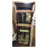 Corner China Cabinet w/ Shelves