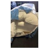 White Sofa Couch, Jameson Part of Section