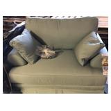 Mint Green Loveseat by Klaussner