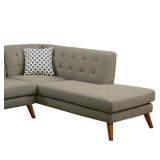 Poundex Right Facing Chaise Lounge