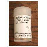 Native American Dollar Set, 6 Uncirculated Coins