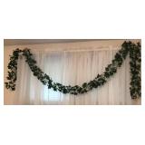 Set of Faux Greenery Ivy Garland