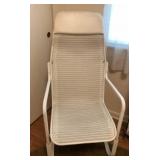 Retro White Bouncer Chair, Nice Condition