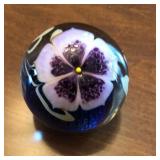 Beautiful Signed Paperweight