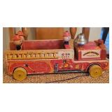Vintage Winky Blinky Toy Fire Truck