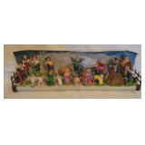 Vintage Nativity Set / Scene