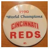 1990 Cincinatti Reds World Championship Pin Button