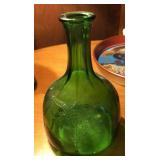 Green Depression Bottle, Whitehouse Vinegar