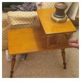 3-Piece Maple Furniture Set, Drop Leaf Coffee Tabl