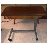 Rolling Bed Table Cart