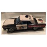 Battery Operated Japanese Police Car