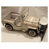 Tonka Jeep with Plow