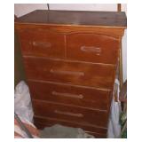 Wooden 4-Drawer Dresser