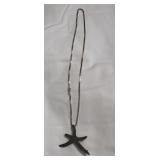 Sterling Silver Necklace and Brooch / Pendant