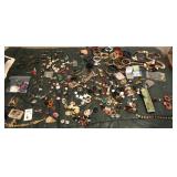 Lg Qty of Costume Jewelry, Watches, Some Sterling