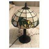 -Slag Glass Lamp