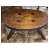Small Wooden Footstool