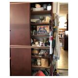 Contents of Garage Cabinet, 1 Section