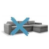 Benedict Right Sided Chaise in Dark Grey