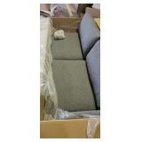 All Modern, Sofa Portion of Sectional, Gray