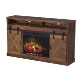 Legends Furniture Farmhouse 66" Fireplace Console