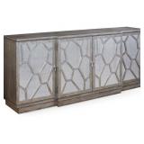 Bassett Mirror Company Strand Server in Gold