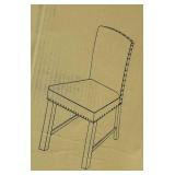 4 Ultimate Accents Dining Chairs, Weathered Wood