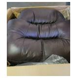 Maddox Leather Manual Recliner Rocker Chair