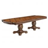 Rochell Traditional Solid Wood Table *Pedestals*