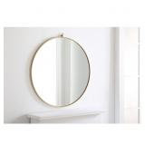 Joss & Main 48" Eternity Mirror, Brass w/Iron Hook