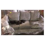Beige Couch Set (Loveseat, Sofa & Ottoman)