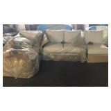 3-Pc Sofa Set: Loveseat, Chair, Chaise Lounge