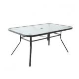 Pelham Bay Dining Table, Black Finish