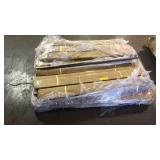 Pallet of Solid Wrought Iron Baluste, Satin Black