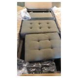 Corner Sofa Component in Grey