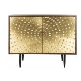 Safavieh Dessaray Contemporary Brass Sideboard
