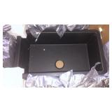 Ikon 33" L x 19" W Farmhouse Kitchen Sink in Black