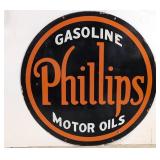 48' Porcelain Phillips 66 Double sided sign