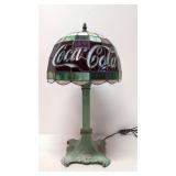 Vintage coca Cola lamp