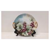 Vintage Elite France hand painted 10' platter