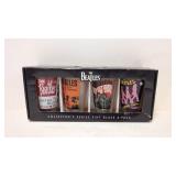 4 pack of Beatles pint glasses