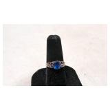 .925 and lapis ring