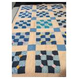 Vintage Bowtie hand made quilt