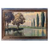 Vintage Framed print 'Natures Mirror' Lowell Blake