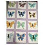 Vintage Butterfly handmade quilt