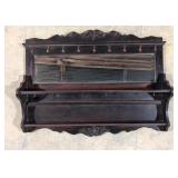 Antique Hanging Beveled mirror