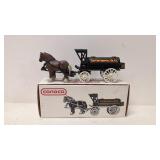 1990 Ertl Conoco Horses and Tankwagon Bank