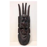 Hand carved wooden Tribal mask