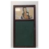 Vintage 7 UP Advertising chalk Board