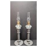 Mikasa Lamp holders with lamps